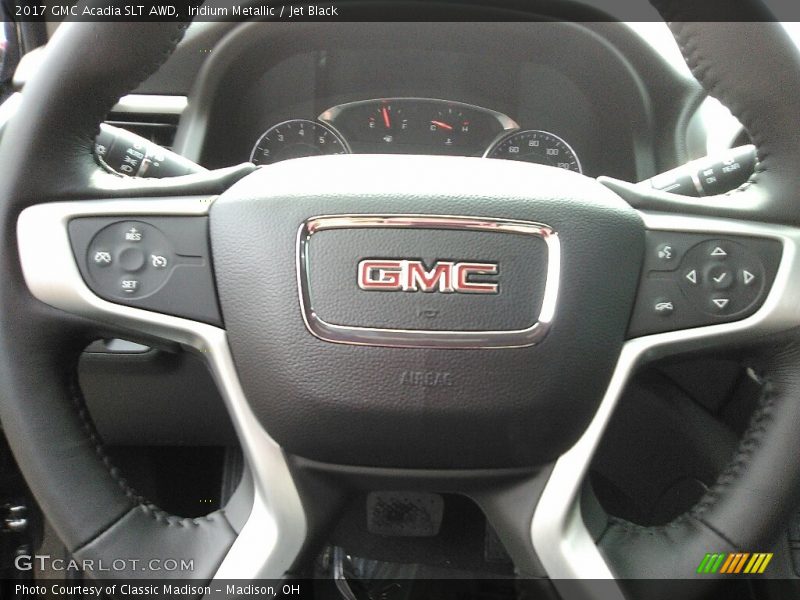 Iridium Metallic / Jet Black 2017 GMC Acadia SLT AWD