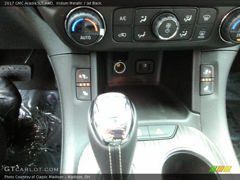 Iridium Metallic / Jet Black 2017 GMC Acadia SLT AWD