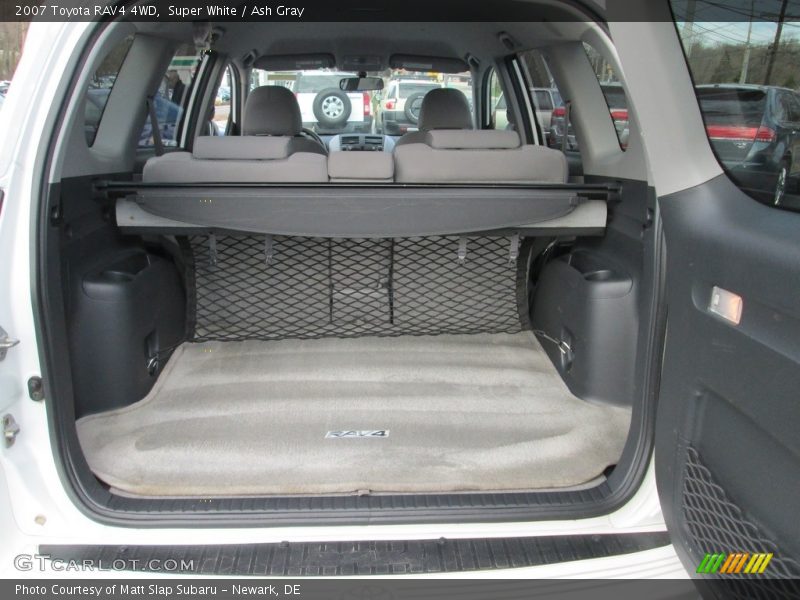 Super White / Ash Gray 2007 Toyota RAV4 4WD