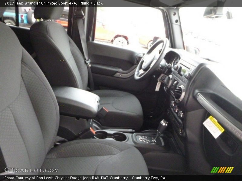 Rhino / Black 2017 Jeep Wrangler Unlimited Sport 4x4