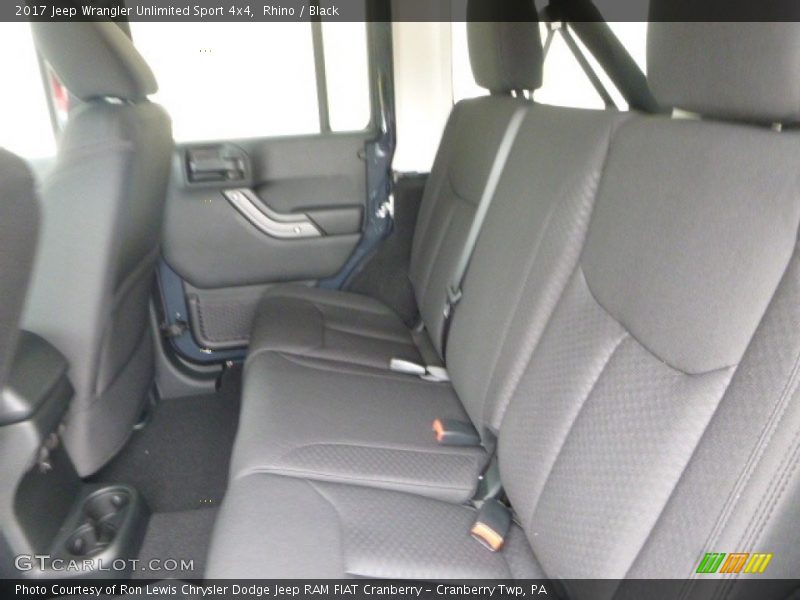 Rhino / Black 2017 Jeep Wrangler Unlimited Sport 4x4