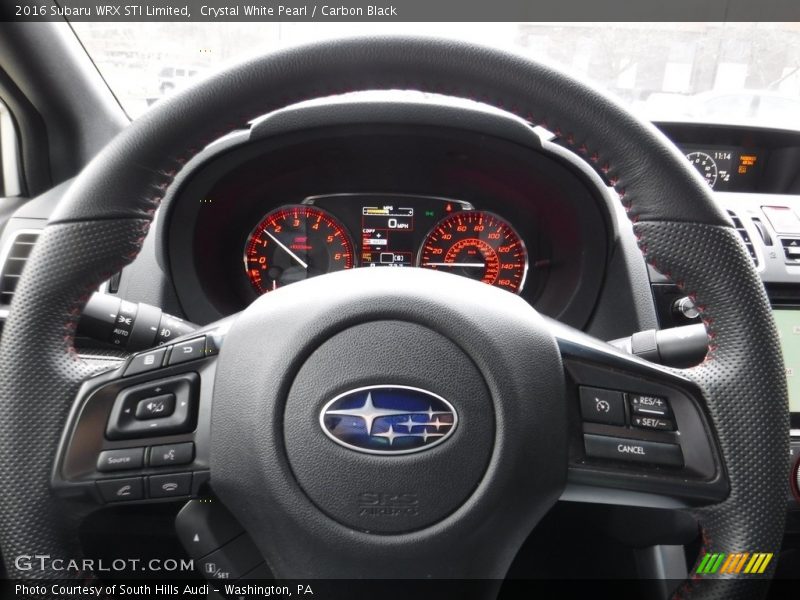  2016 WRX STI Limited Steering Wheel