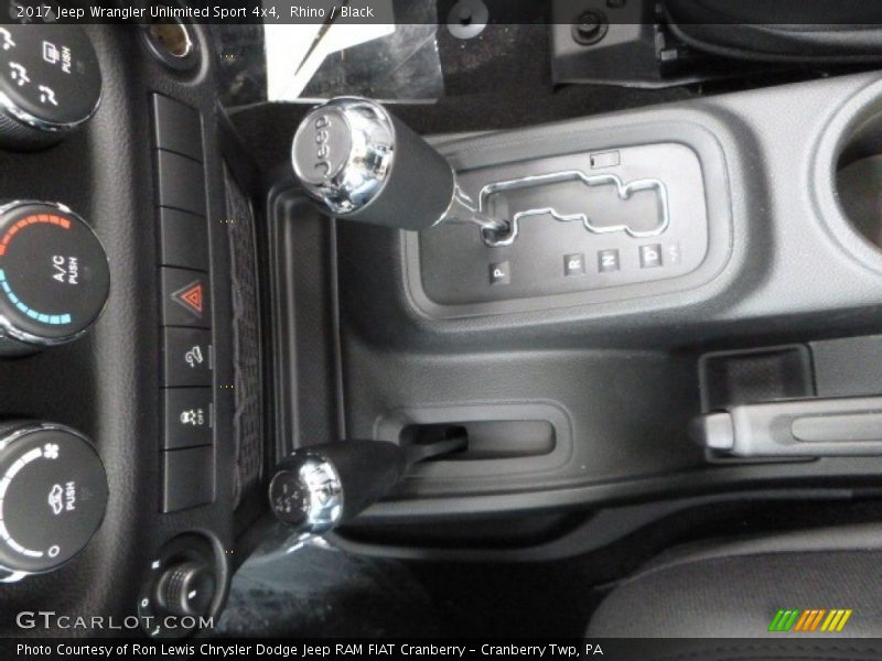 Rhino / Black 2017 Jeep Wrangler Unlimited Sport 4x4