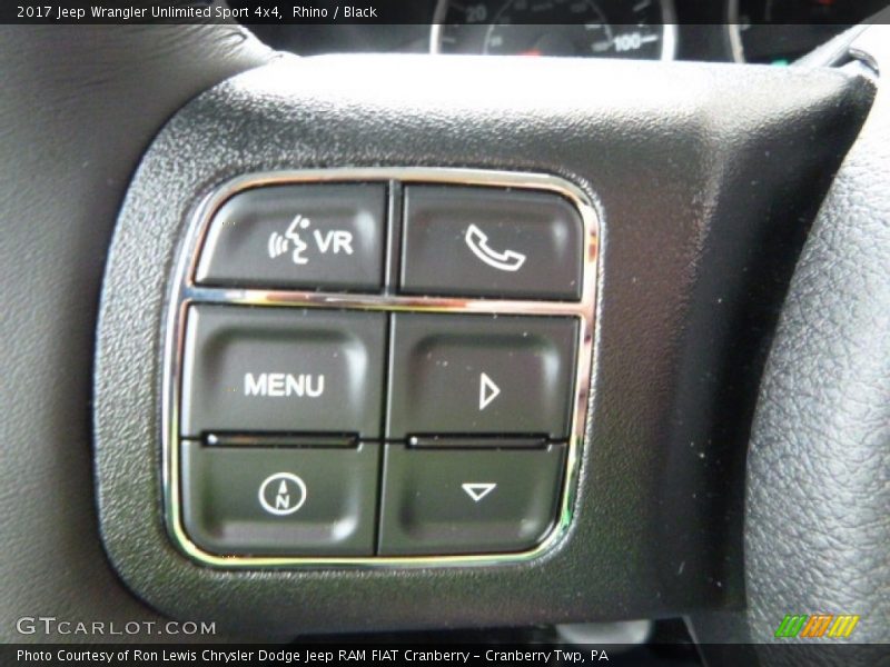 Rhino / Black 2017 Jeep Wrangler Unlimited Sport 4x4