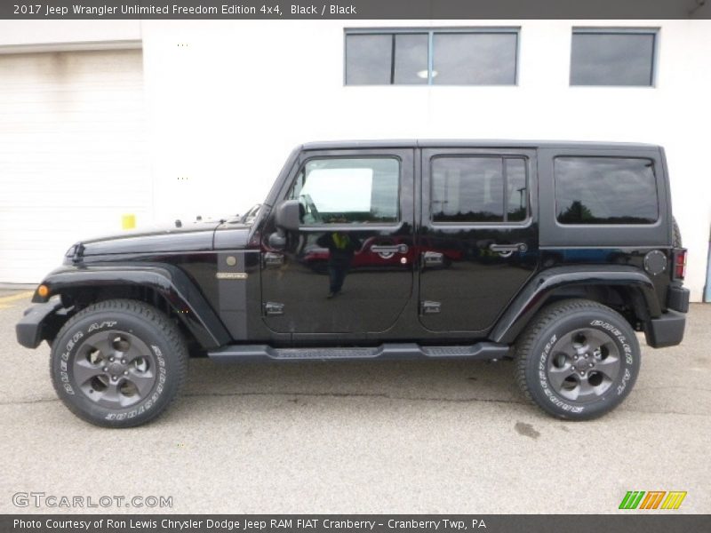  2017 Wrangler Unlimited Freedom Edition 4x4 Black