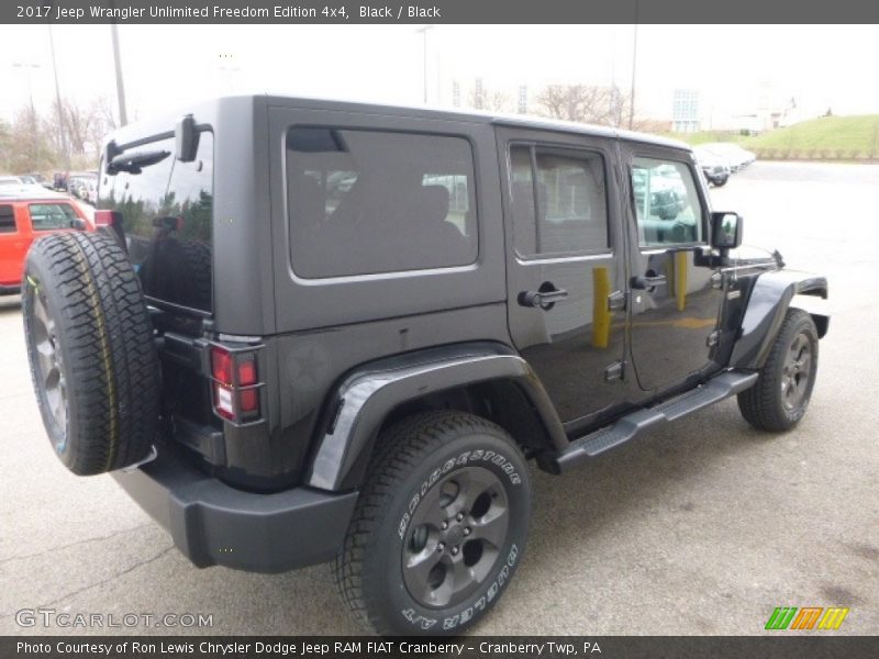 Black / Black 2017 Jeep Wrangler Unlimited Freedom Edition 4x4
