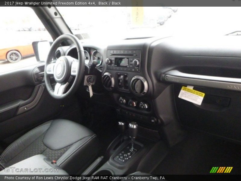 Black / Black 2017 Jeep Wrangler Unlimited Freedom Edition 4x4