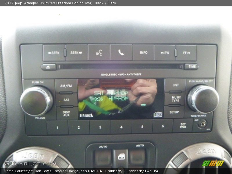 Black / Black 2017 Jeep Wrangler Unlimited Freedom Edition 4x4