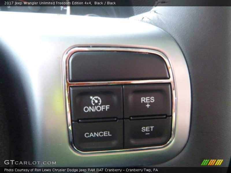 Black / Black 2017 Jeep Wrangler Unlimited Freedom Edition 4x4