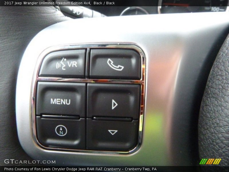 Black / Black 2017 Jeep Wrangler Unlimited Freedom Edition 4x4