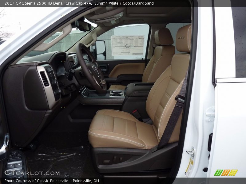  2017 Sierra 2500HD Denali Crew Cab 4x4 Cocoa/Dark Sand Interior
