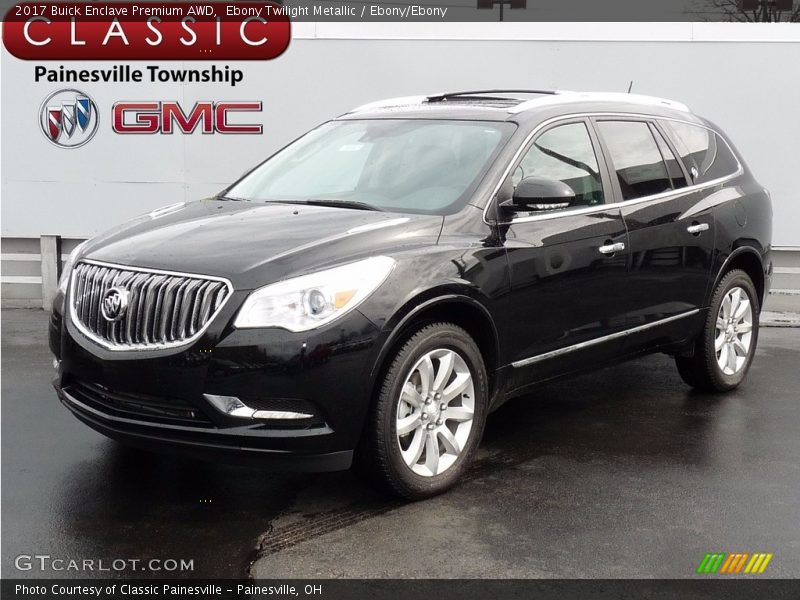 Ebony Twilight Metallic / Ebony/Ebony 2017 Buick Enclave Premium AWD