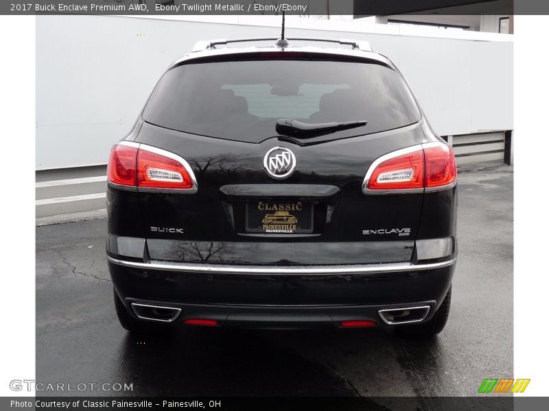 Ebony Twilight Metallic / Ebony/Ebony 2017 Buick Enclave Premium AWD
