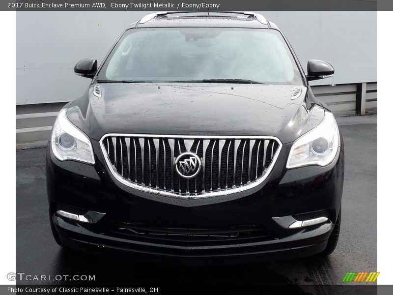 Ebony Twilight Metallic / Ebony/Ebony 2017 Buick Enclave Premium AWD