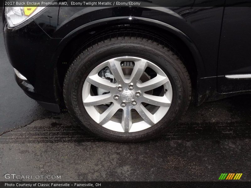 Ebony Twilight Metallic / Ebony/Ebony 2017 Buick Enclave Premium AWD