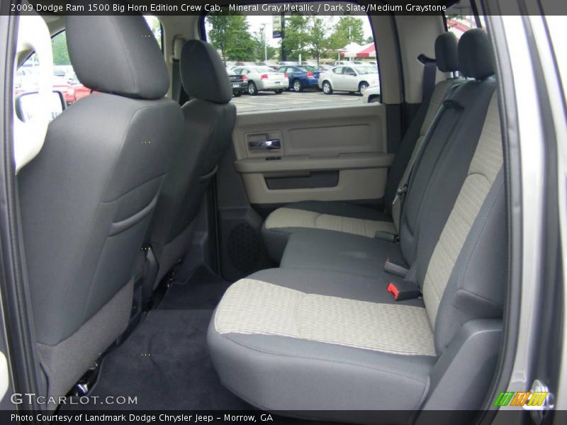 Mineral Gray Metallic / Dark Slate/Medium Graystone 2009 Dodge Ram 1500 Big Horn Edition Crew Cab