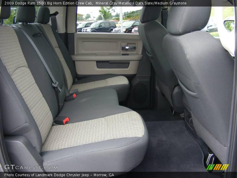 Mineral Gray Metallic / Dark Slate/Medium Graystone 2009 Dodge Ram 1500 Big Horn Edition Crew Cab