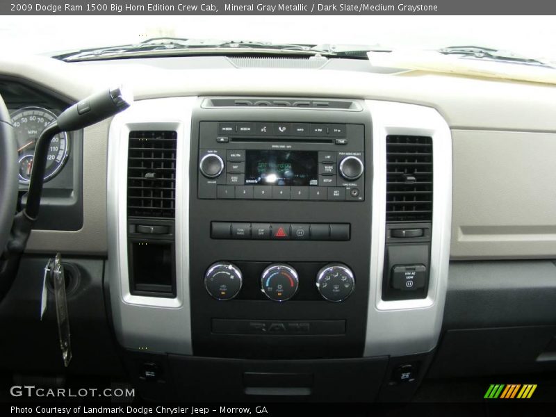 Mineral Gray Metallic / Dark Slate/Medium Graystone 2009 Dodge Ram 1500 Big Horn Edition Crew Cab