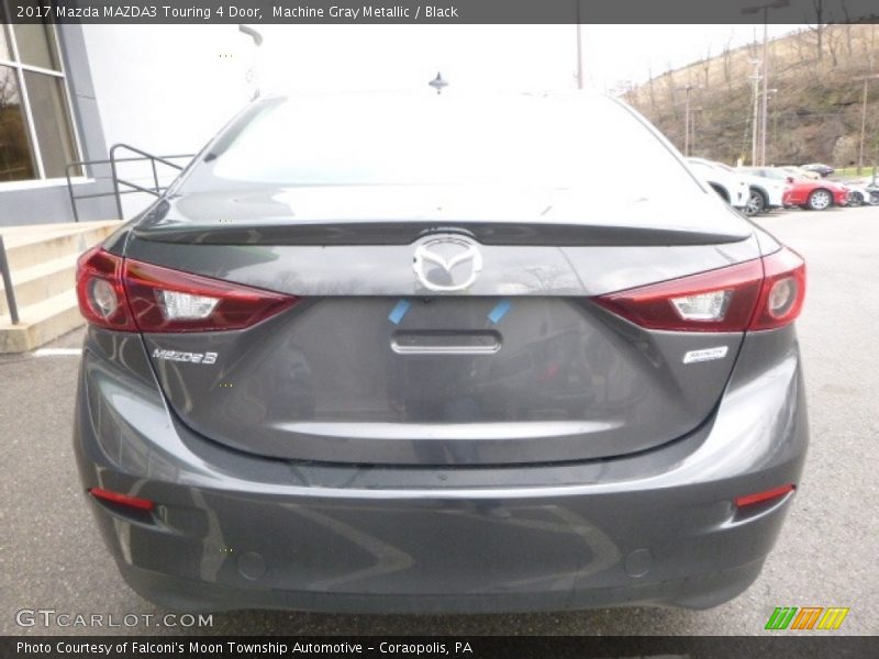 Machine Gray Metallic / Black 2017 Mazda MAZDA3 Touring 4 Door