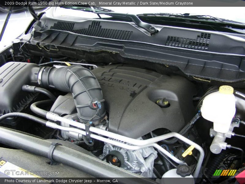 Mineral Gray Metallic / Dark Slate/Medium Graystone 2009 Dodge Ram 1500 Big Horn Edition Crew Cab