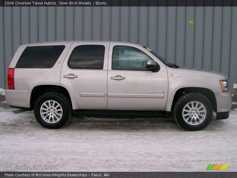 Silver Birch Metallic / Ebony 2008 Chevrolet Tahoe Hybrid