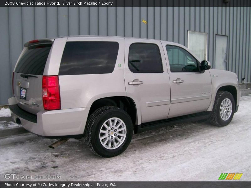 Silver Birch Metallic / Ebony 2008 Chevrolet Tahoe Hybrid