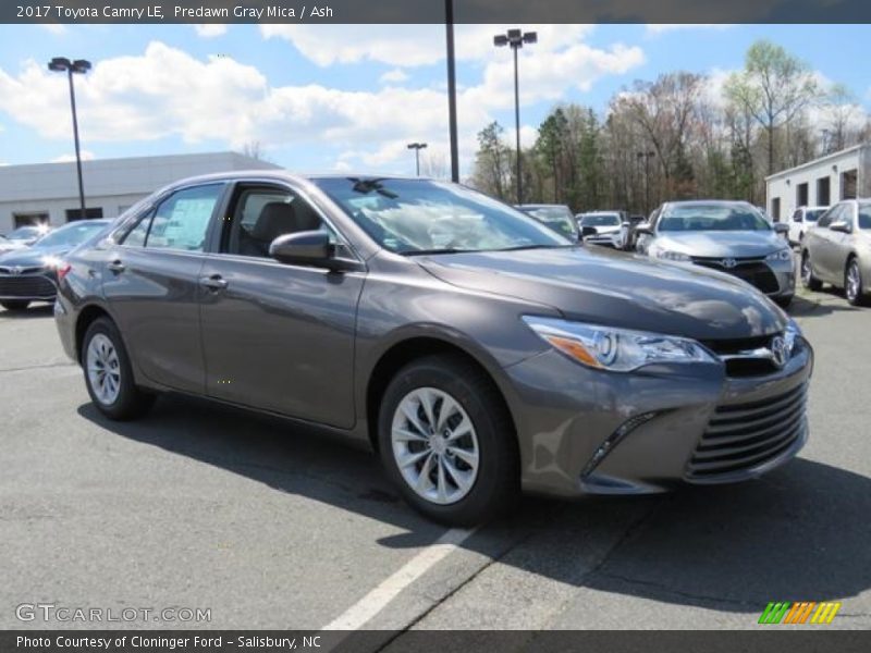 Predawn Gray Mica / Ash 2017 Toyota Camry LE