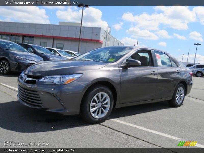 Predawn Gray Mica / Ash 2017 Toyota Camry LE