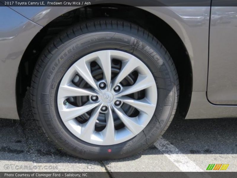 Predawn Gray Mica / Ash 2017 Toyota Camry LE