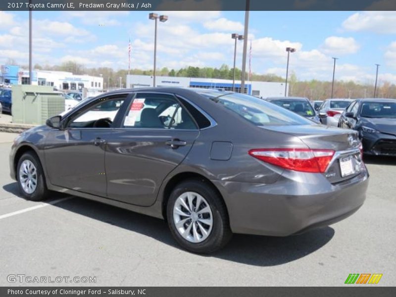 Predawn Gray Mica / Ash 2017 Toyota Camry LE