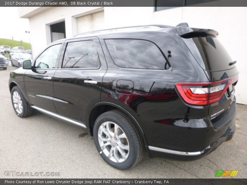 DB Black Crystal / Black 2017 Dodge Durango Citadel AWD