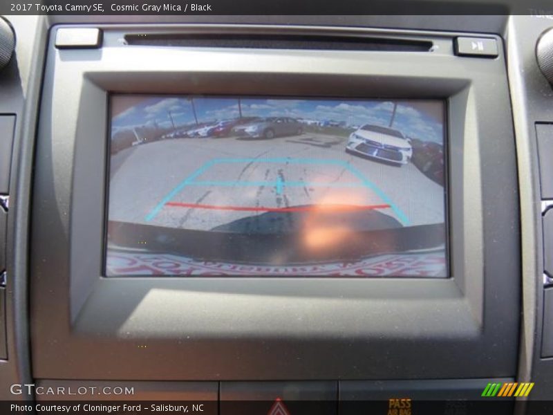 Cosmic Gray Mica / Black 2017 Toyota Camry SE