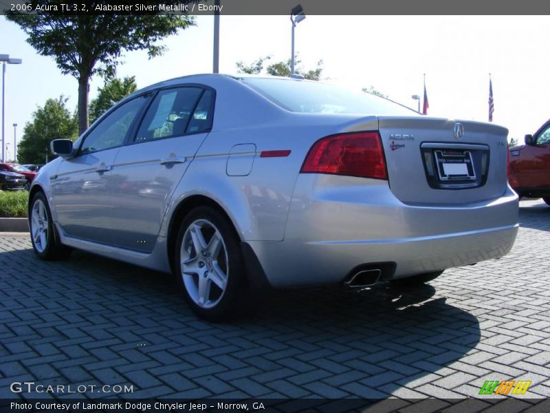 Alabaster Silver Metallic / Ebony 2006 Acura TL 3.2