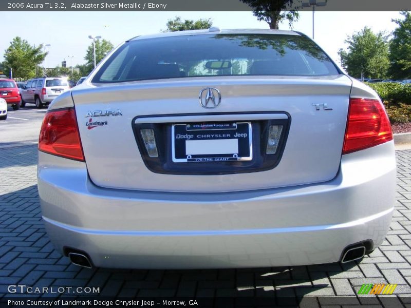 Alabaster Silver Metallic / Ebony 2006 Acura TL 3.2
