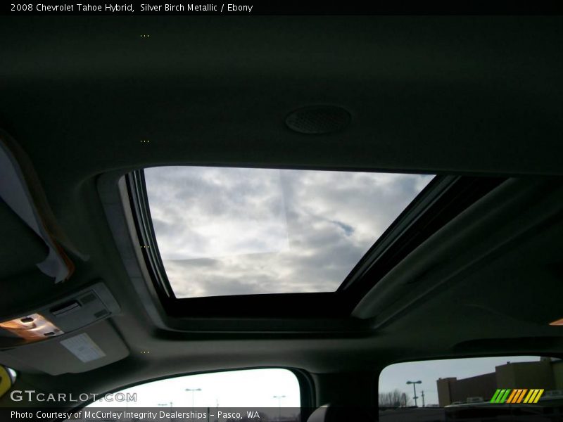 Silver Birch Metallic / Ebony 2008 Chevrolet Tahoe Hybrid