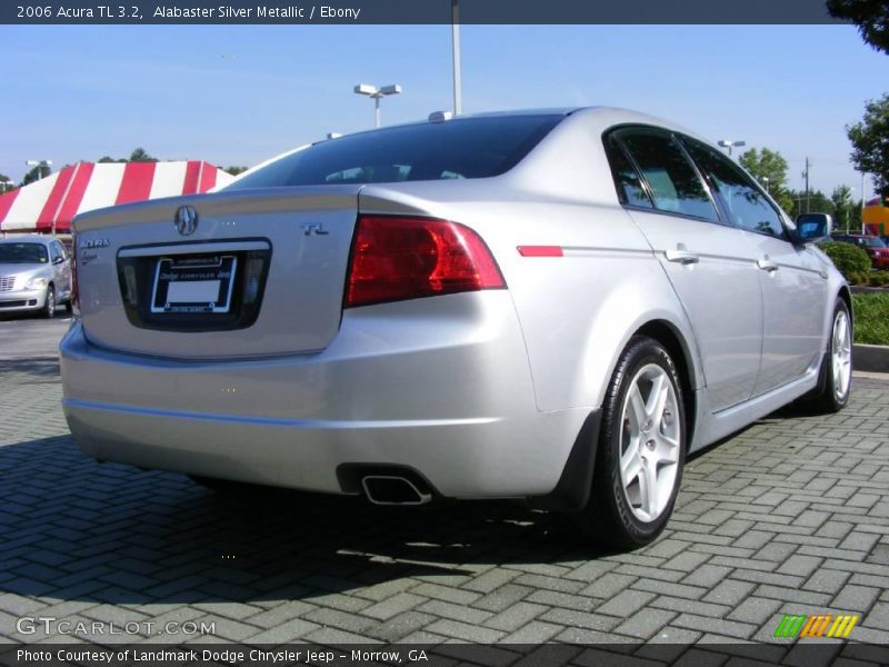 Alabaster Silver Metallic / Ebony 2006 Acura TL 3.2