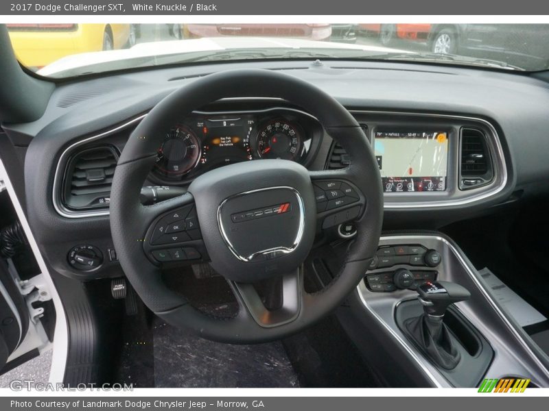 White Knuckle / Black 2017 Dodge Challenger SXT