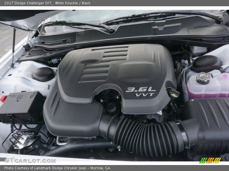 White Knuckle / Black 2017 Dodge Challenger SXT