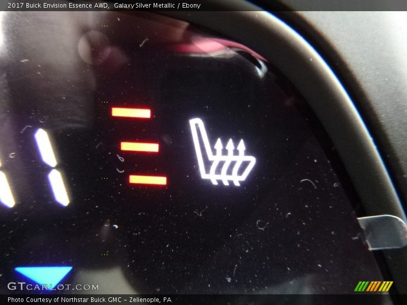 Galaxy Silver Metallic / Ebony 2017 Buick Envision Essence AWD