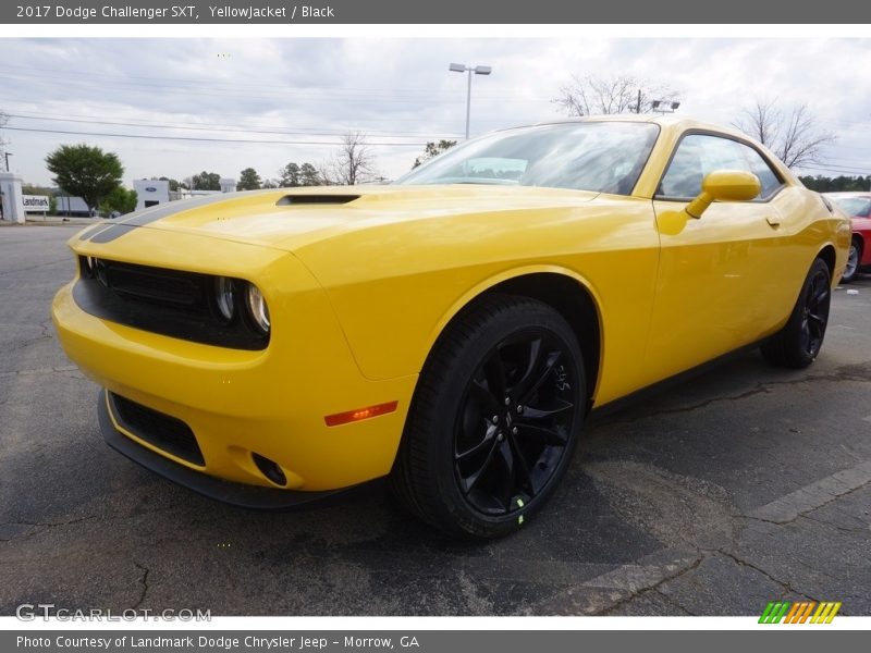 YellowJacket / Black 2017 Dodge Challenger SXT