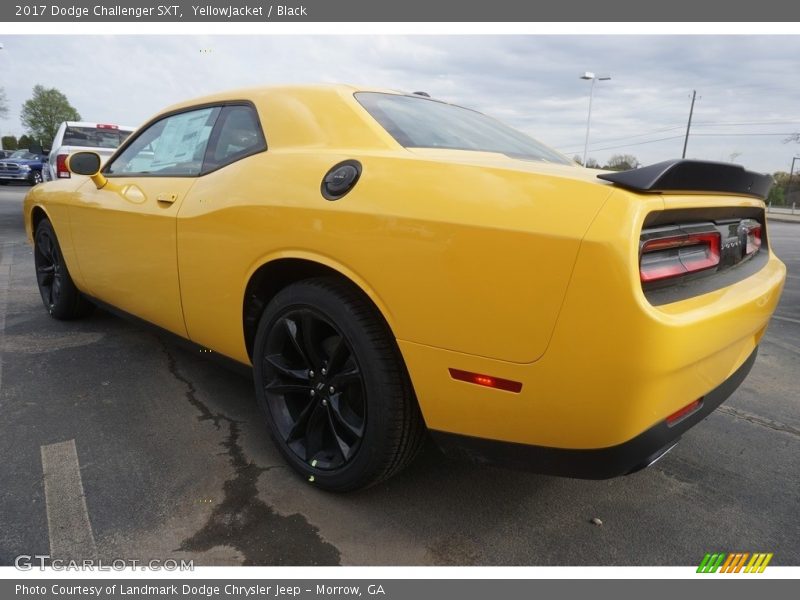 YellowJacket / Black 2017 Dodge Challenger SXT