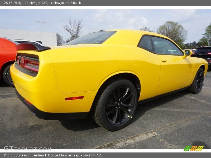 YellowJacket / Black 2017 Dodge Challenger SXT