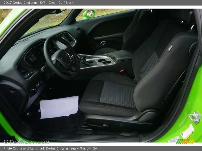 Green Go / Black 2017 Dodge Challenger SXT