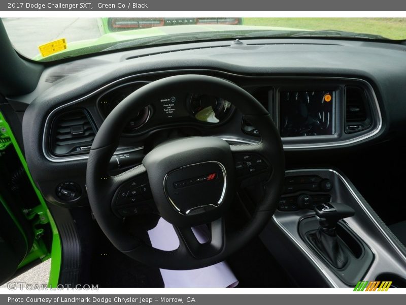 Green Go / Black 2017 Dodge Challenger SXT