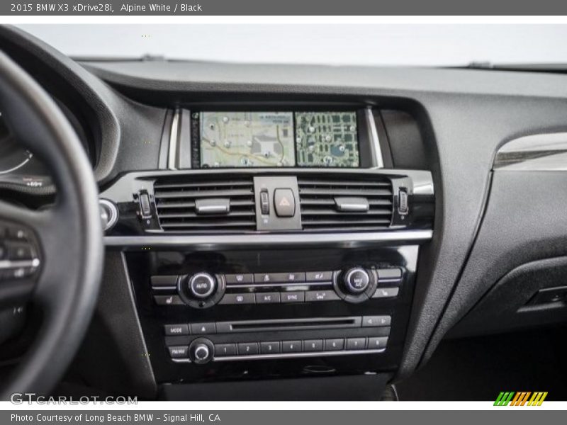 Alpine White / Black 2015 BMW X3 xDrive28i