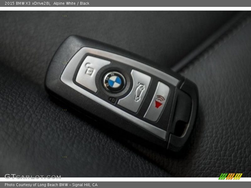 Alpine White / Black 2015 BMW X3 xDrive28i