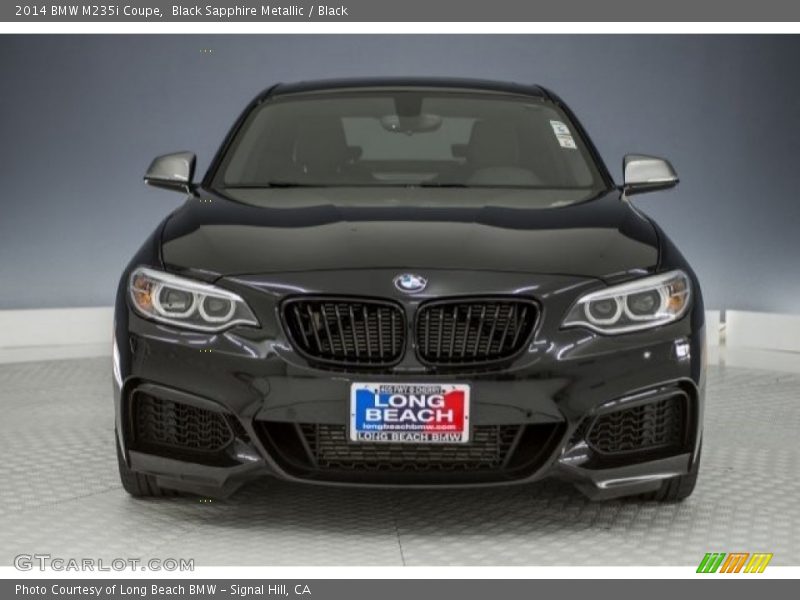 Black Sapphire Metallic / Black 2014 BMW M235i Coupe