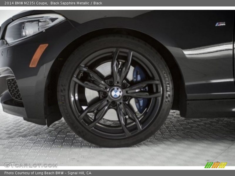 Black Sapphire Metallic / Black 2014 BMW M235i Coupe