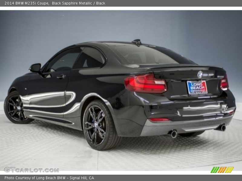 Black Sapphire Metallic / Black 2014 BMW M235i Coupe