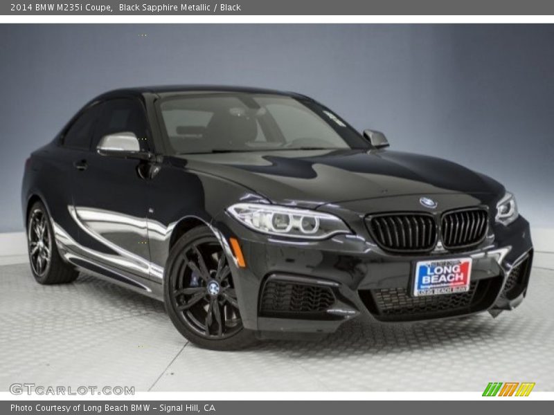Black Sapphire Metallic / Black 2014 BMW M235i Coupe